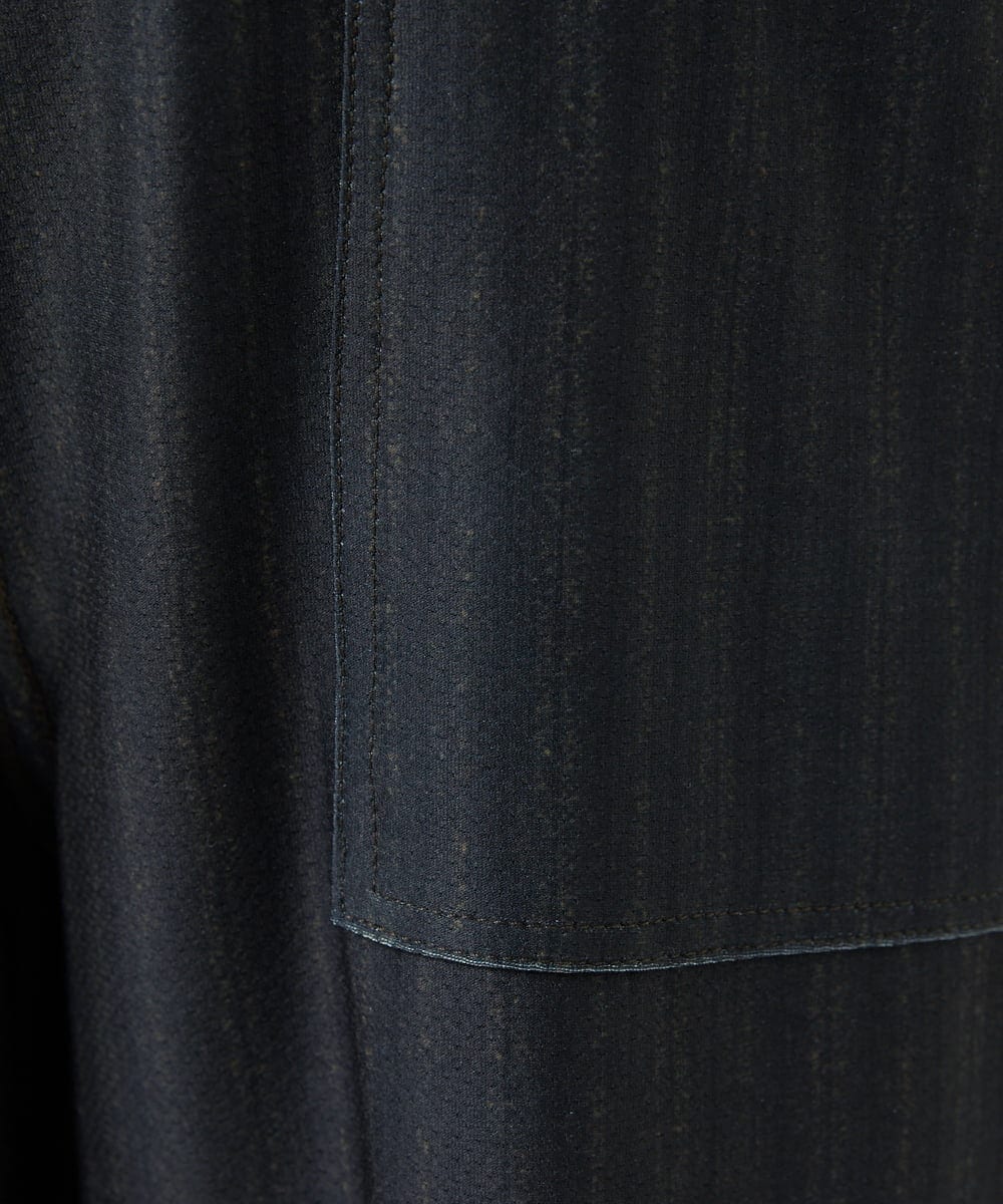 NGLGA53250 GIANNI LO GIUDICE(ジャンニ ロ ジュディチェ) [洗える・リバーシブル]デジタル幾何デニムプリントパンツ ブラウン系