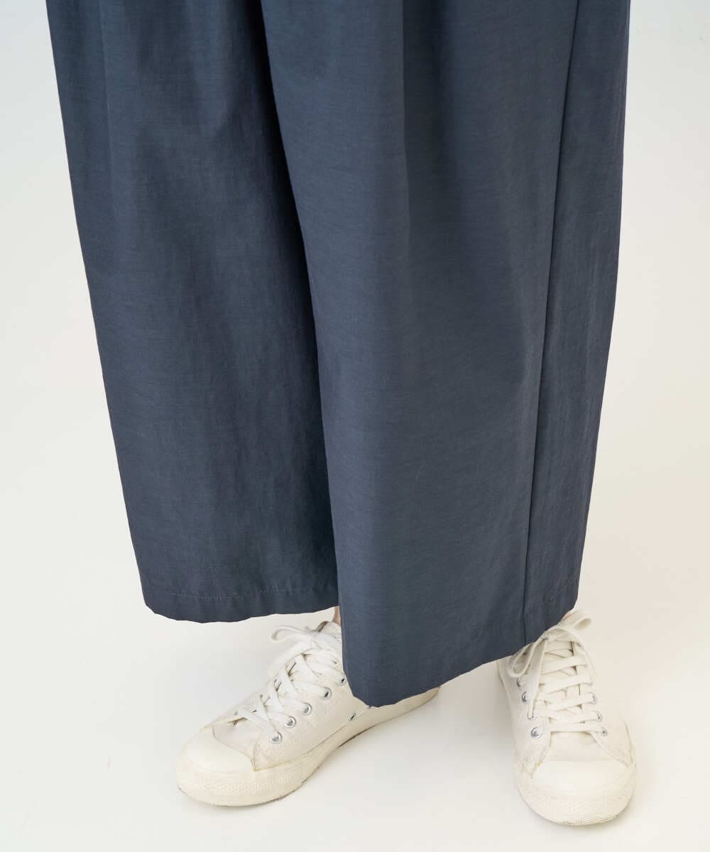 NGLGD33230 GIANNI LO GIUDICE(ジャンニ ロ ジュディチェ) [洗える]ポリエステルコットングログランパンツ ネイビー