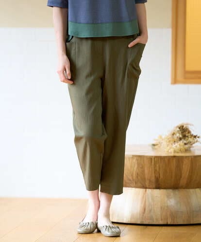 NGLGE55210 GIANNI LO GIUDICE [洗える・日本製]オクタワルツカルゼパンツ