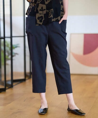 NGLGE55210 GIANNI LO GIUDICE [洗える・日本製]オクタワルツカルゼパンツ