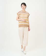 NGLGF39180 GIANNI LO GIUDICE(ジャンニ ロ ジュディチェ) [洗える・日本製]ナチュラルスムースパンツ グリーン