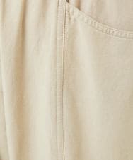 NGLHC13230 GIANNI LO GIUDICE(ジャンニ ロ ジュディチェ) [洗える]レーヨンコットンコクーンシルエットパンツ ベージュ