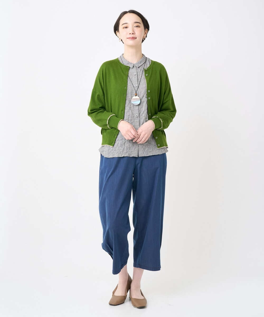NGLJB21250 GIANNI LO GIUDICE(ジャンニ ロ ジュディチェ) [洗える]ビヨンドデニムパンツ ネイビー