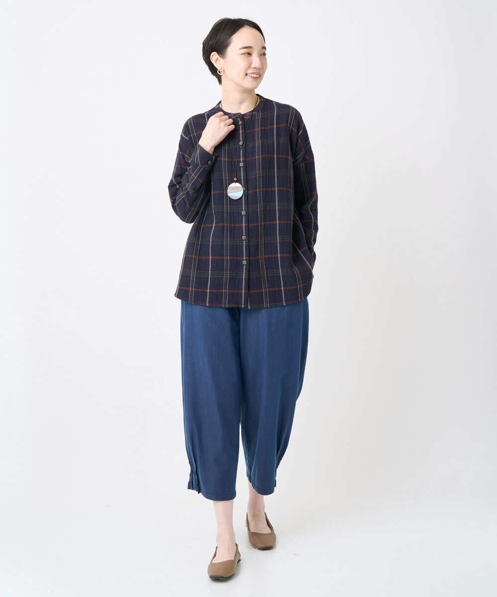 NGLJB21250 GIANNI LO GIUDICE(ジャンニ ロ ジュディチェ) [洗える]ビヨンドデニムパンツ ネイビー