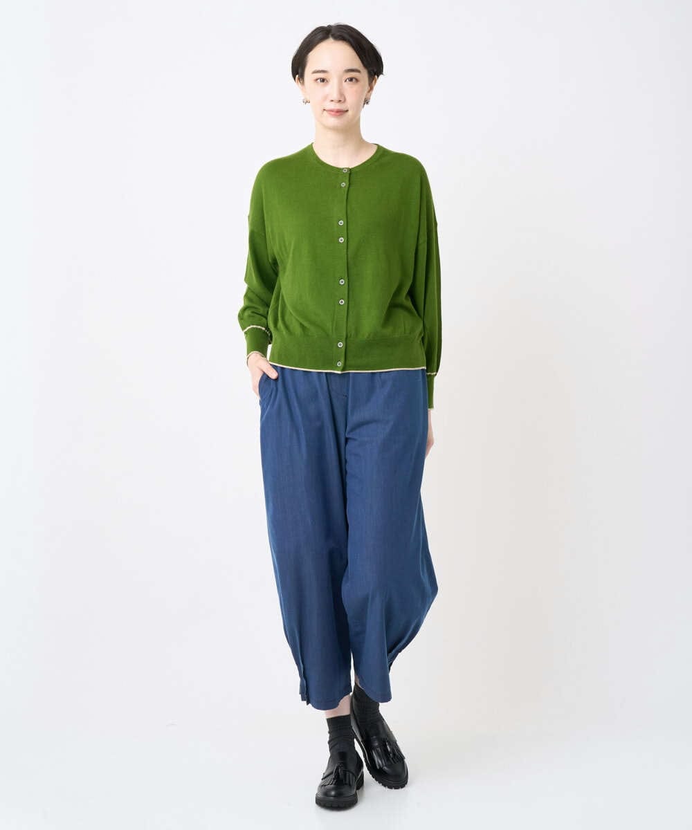 NGLJB21250 GIANNI LO GIUDICE(ジャンニ ロ ジュディチェ) [洗える]ビヨンドデニムパンツ ネイビー