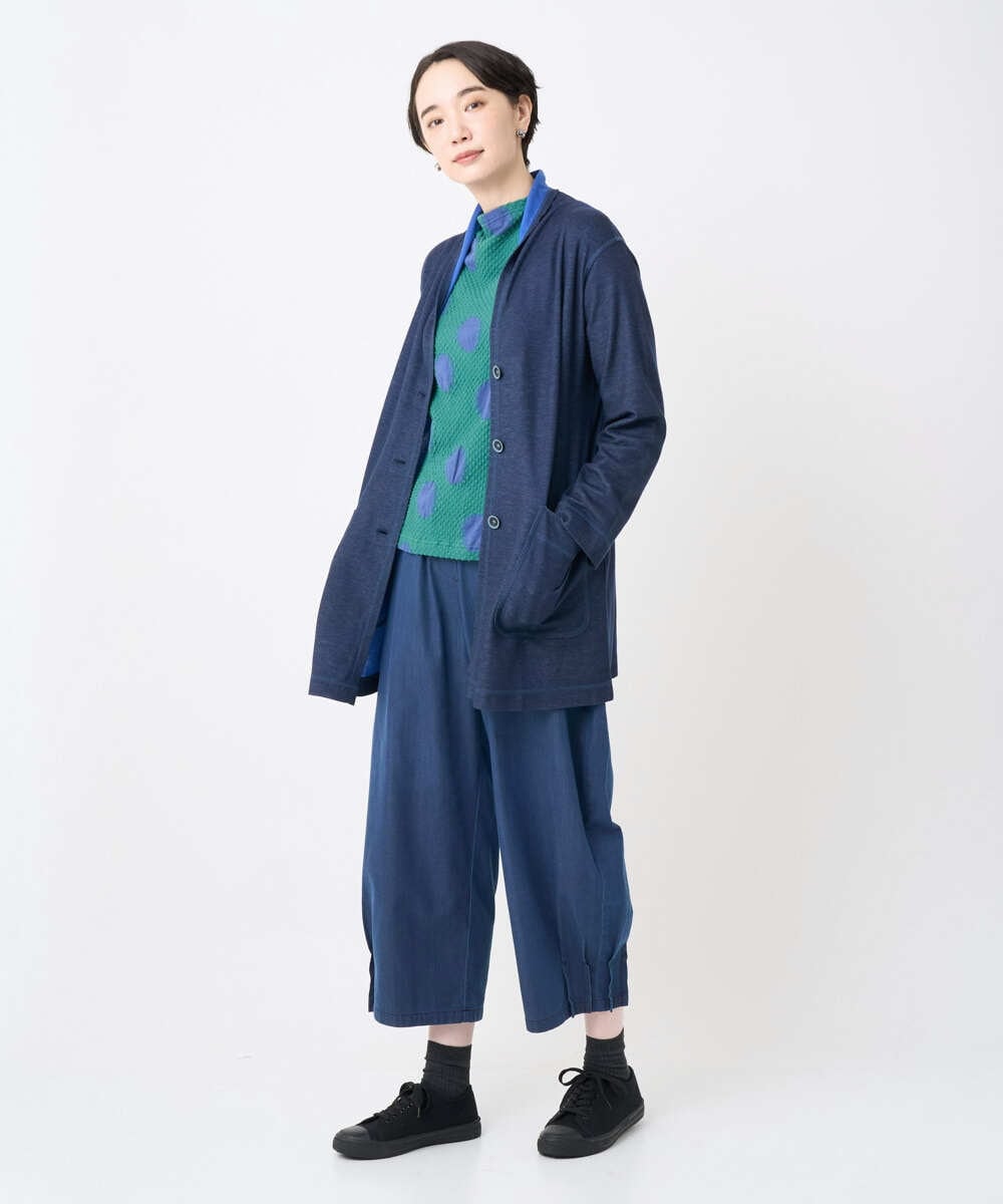 NGLJB21250 GIANNI LO GIUDICE(ジャンニ ロ ジュディチェ) [洗える]ビヨンドデニムパンツ ネイビー
