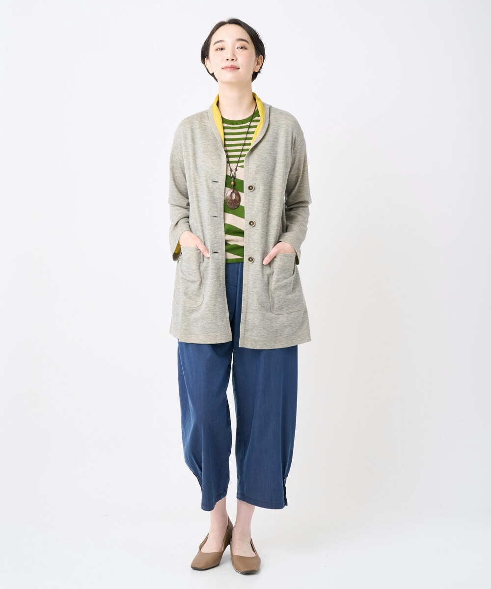 NGLJB21250 GIANNI LO GIUDICE(ジャンニ ロ ジュディチェ) [洗える]ビヨンドデニムパンツ ネイビー