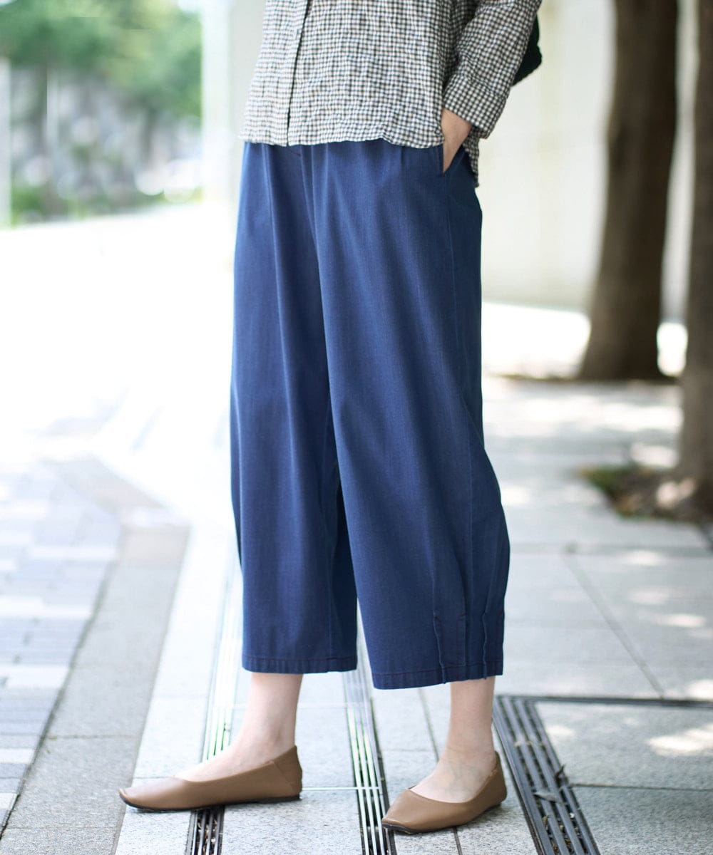 NGLJB21250 GIANNI LO GIUDICE(ジャンニ ロ ジュディチェ) [洗える]ビヨンドデニムパンツ ネイビー
