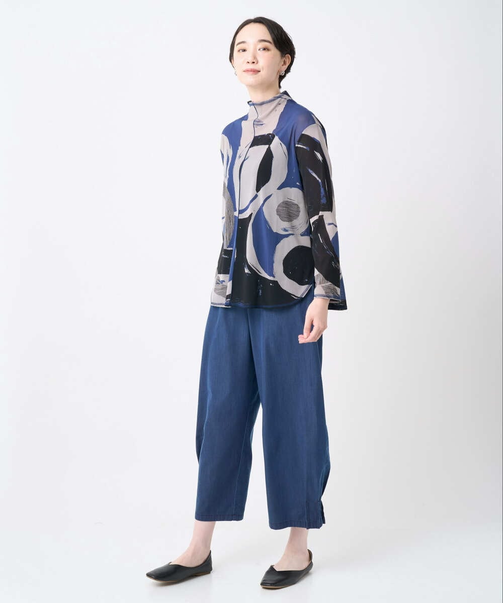 NGLJB21250 GIANNI LO GIUDICE(ジャンニ ロ ジュディチェ) [洗える]ビヨンドデニムパンツ ネイビー