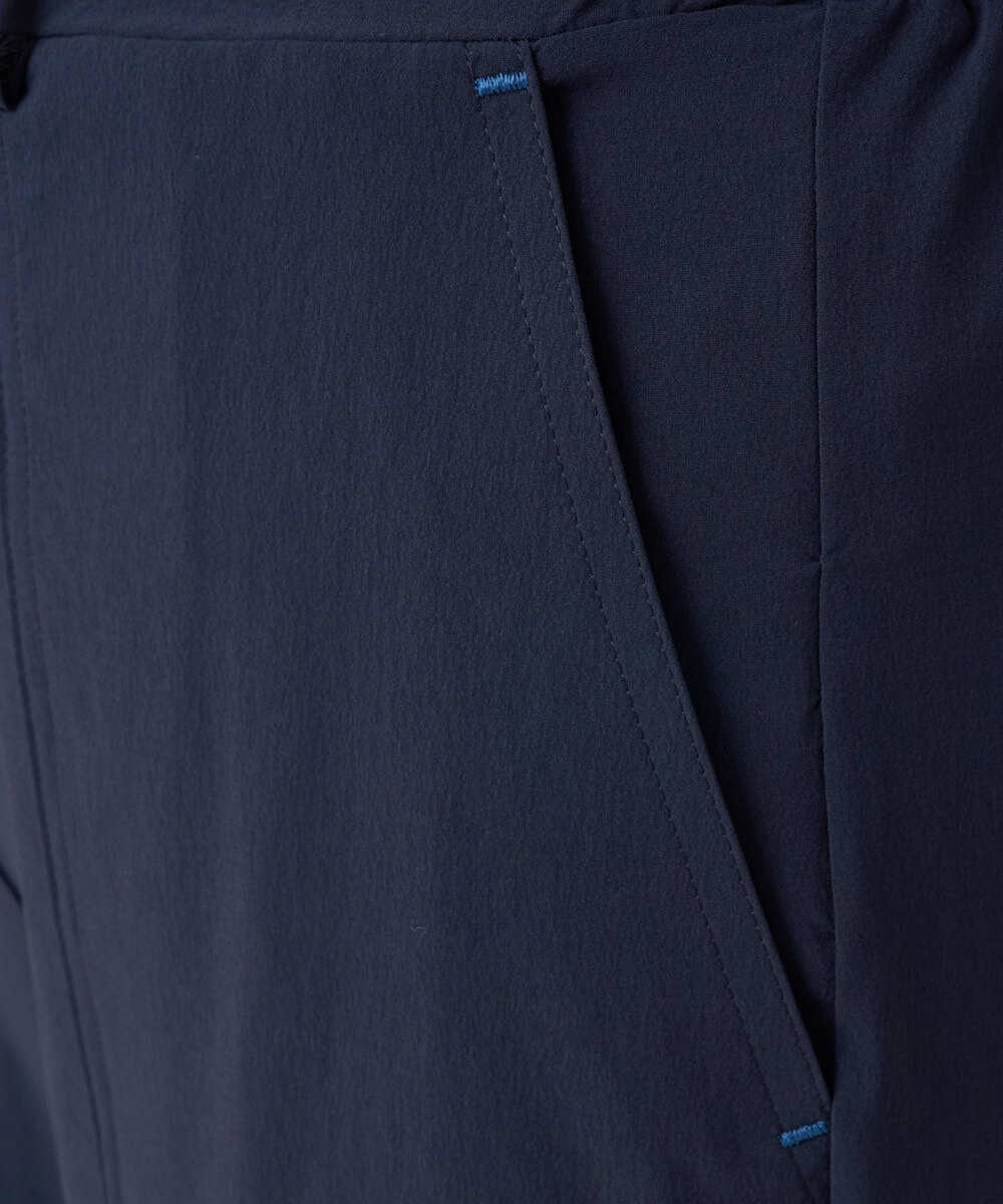 NGLJB25200 GIANNI LO GIUDICE(ジャンニ ロ ジュディチェ) [洗える・日本製]ナイロンライトクロスストレッチパンツ ネイビー