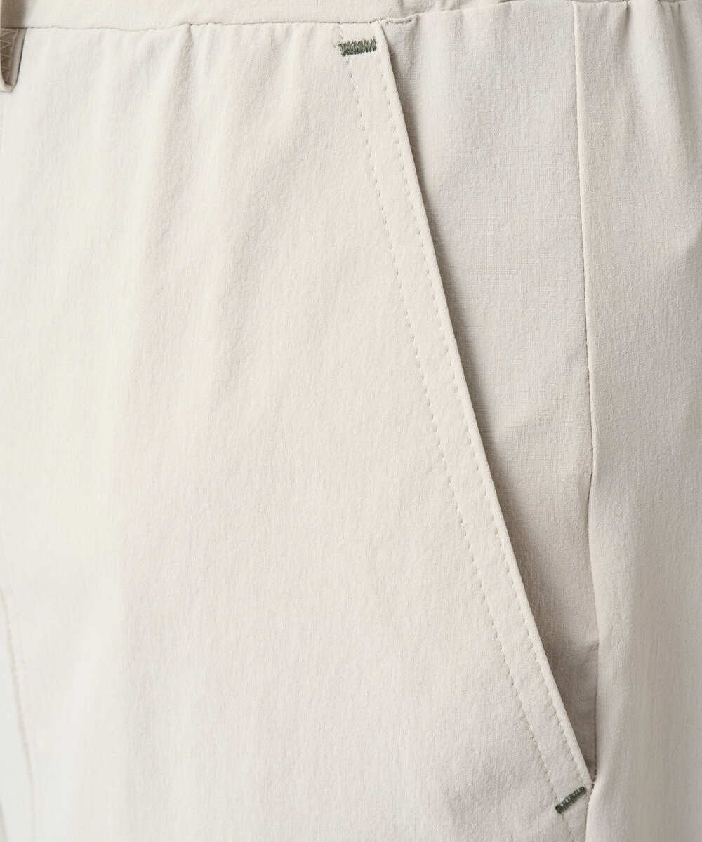 NGLJB25200 GIANNI LO GIUDICE(ジャンニ ロ ジュディチェ) [洗える・日本製]ナイロンライトクロスストレッチパンツ ベージュ