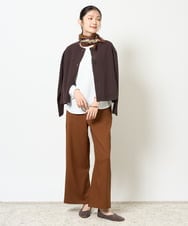NGLJD11250 GIANNI LO GIUDICE(ジャンニ ロ ジュディチェ) [洗える]フルダルエアウォッシュパンツ ブラウン