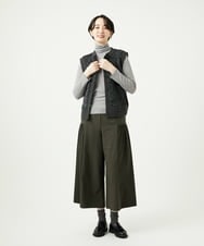 NGSAD01330 GIANNI LO GIUDICE(ジャンニ ロ ジュディチェ) [洗える]IMPラメファーニットベスト ブラック