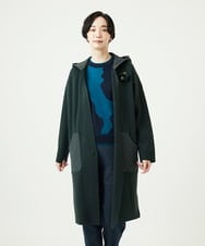 NGSAE11450 GIANNI LO GIUDICE(ジャンニ ロ ジュディチェ) [洗える]キルトドッキングニットコーディガン カーキ