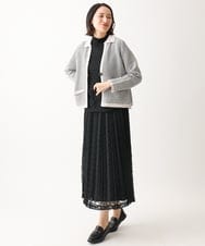 NGSEB40390 GIANNI LO GIUDICE(ジャンニ ロ ジュディチェ) ラグランジェコードニットジャケット ブラック