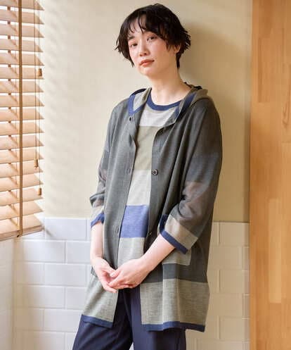 NGSGE50330 GIANNI LO GIUDICE [洗える]LEVITAロングカーディガン