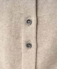 NGSJB20250 GIANNI LO GIUDICE(ジャンニ ロ ジュディチェ) [洗える]シルク混ニットカーディガン ベージュ