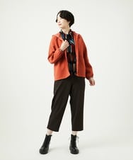 NGTAD01360 GIANNI LO GIUDICE(ジャンニ ロ ジュディチェ) [洗える]アスターダンボールニットパーカー オレンジ