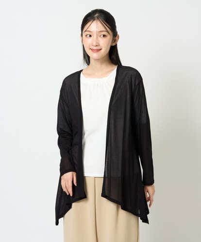 NGTHD01160 GIANNI LO GIUDICE [洗える・日本製]強撚天竺カーディガン
