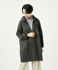 NGUAF01390 GIANNI LO GIUDICE(ジャンニ ロ ジュディチェ) [洗える]マイクロストライプストレッチコート カーキ