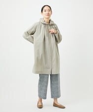 NGUGB01390 GIANNI LO GIUDICE(ジャンニ ロ ジュディチェ) マイクロストライプストレッチコート ベージュ