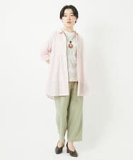 NHBGC81260 GIANNI LO GIUDICE(小さいサイズ)(メゾン ドゥ サンク) デニムチュニックブラウス ネイビー