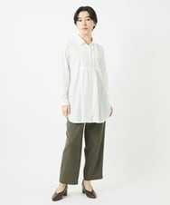 NHBGC81260 GIANNI LO GIUDICE(小さいサイズ)(メゾン ドゥ サンク) デニムチュニックブラウス ネイビー