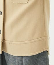 NHDAC88390 GIANNI LO GIUDICE(小さいサイズ)(メゾン ドゥ サンク) [セットアップ対応]圧縮ジャージーブルゾン ベージュ