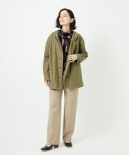 NHDAD01490 GIANNI LO GIUDICE(小さいサイズ)(メゾン ドゥ サンク) コットンタイプライターフーディージャケット ベージュ