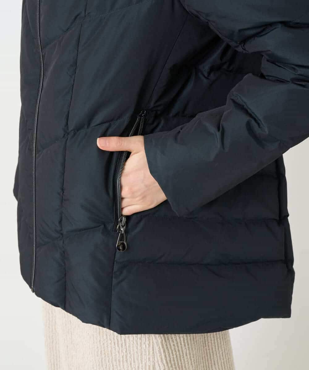 NHDAE31590 GIANNI LO GIUDICE(小さいサイズ)(メゾン ドゥ サンク) タフタメモリーダウンジャケット ダークグリーン