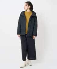 NHDAE31590 GIANNI LO GIUDICE(小さいサイズ)(メゾン ドゥ サンク) タフタメモリーダウンジャケット ダークグリーン