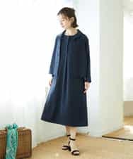 NHDGF88290 GIANNI LO GIUDICE(小さいサイズ)(メゾン ドゥ サンク) [セットアップ対応]リネンライクジャケット ライトグレー