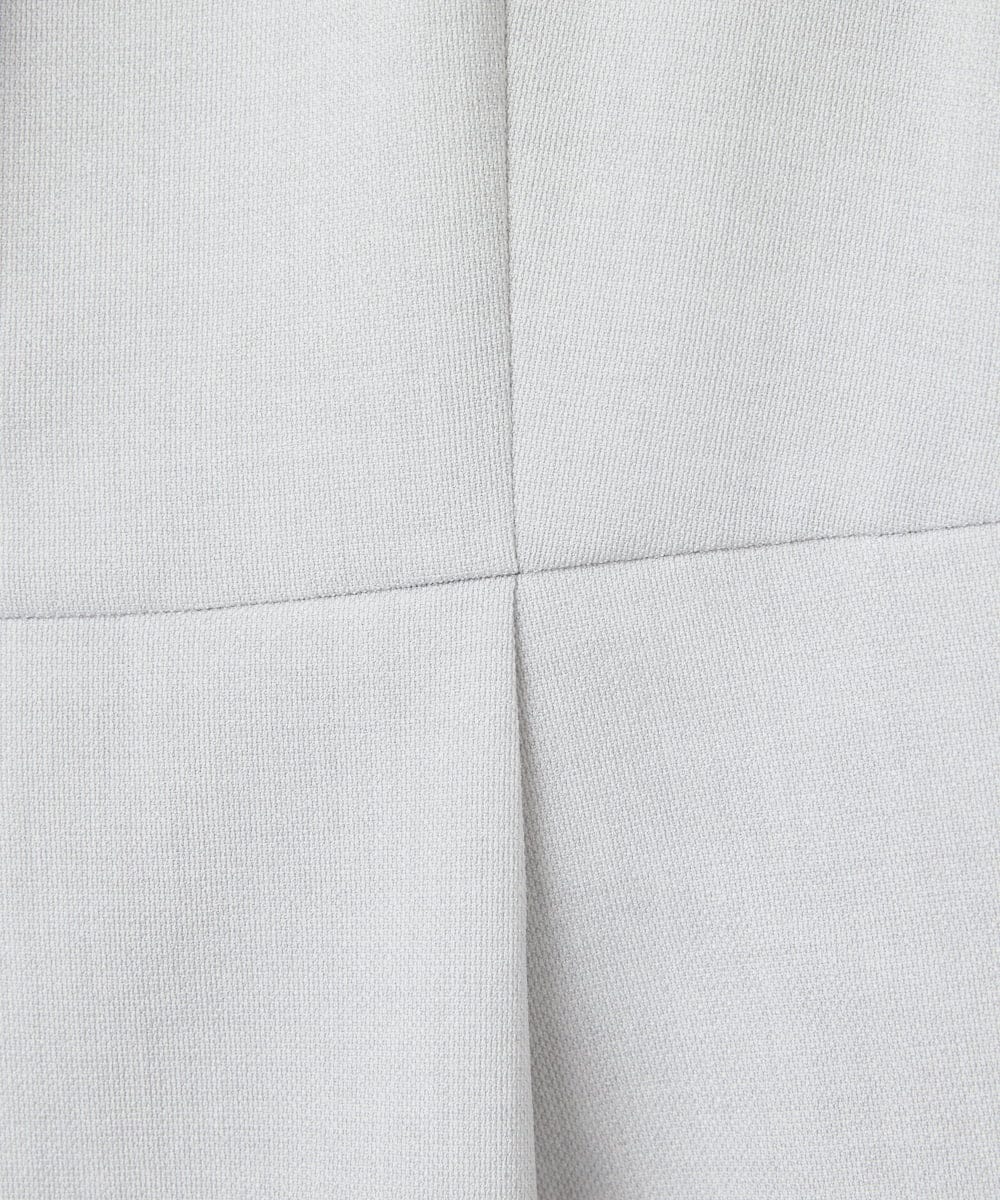 NHDGF89260 GIANNI LO GIUDICE(小さいサイズ)(メゾン ドゥ サンク) [セットアップ対応]リネンライクノーカラージレ ライトグレー