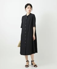 NHEGF96360 GIANNI LO GIUDICE(小さいサイズ)(メゾン ドゥ サンク) サッカーチェックシャツワンピース ライトブルー