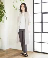 NHEGF96360 GIANNI LO GIUDICE(小さいサイズ)(メゾン ドゥ サンク) サッカーチェックシャツワンピース ライトブルー