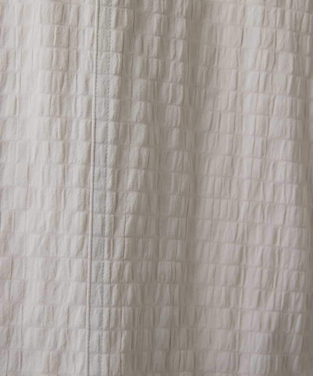 NHEGF96360 GIANNI LO GIUDICE(小さいサイズ)(メゾン ドゥ サンク) サッカーチェックシャツワンピース ライトブルー