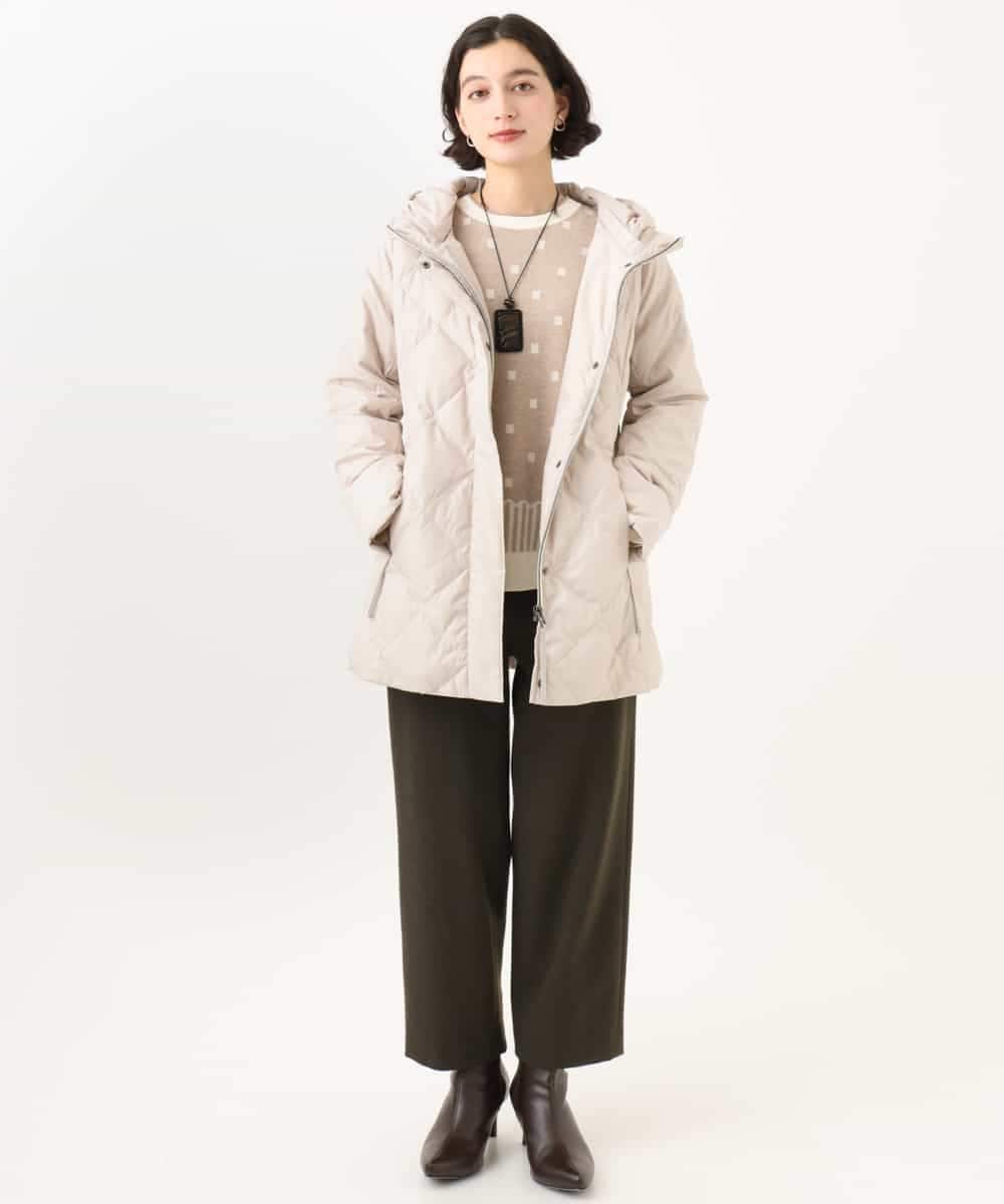 NHFAG22290 GIANNI LO GIUDICE(小さいサイズ)(メゾン ドゥ サンク) トライバルジャガードニット ベージュ