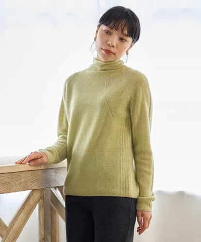 NHFAI86360 GIANNI LO GIUDICE(小さいサイズ) ピュアカシミヤハイネックプルオーバーニット