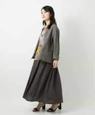 NHFGE50250 GIANNI LO GIUDICE(小さいサイズ)(メゾン ドゥ サンク) [アンサンブル対応]LEVITAサマーニット マスタード系