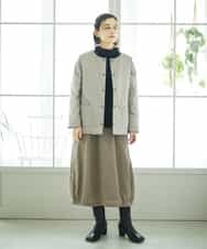 NHHAE36330 GIANNI LO GIUDICE(小さいサイズ)(メゾン ドゥ サンク) [セットアップ対応]リファインガーゼスカート ベージュ