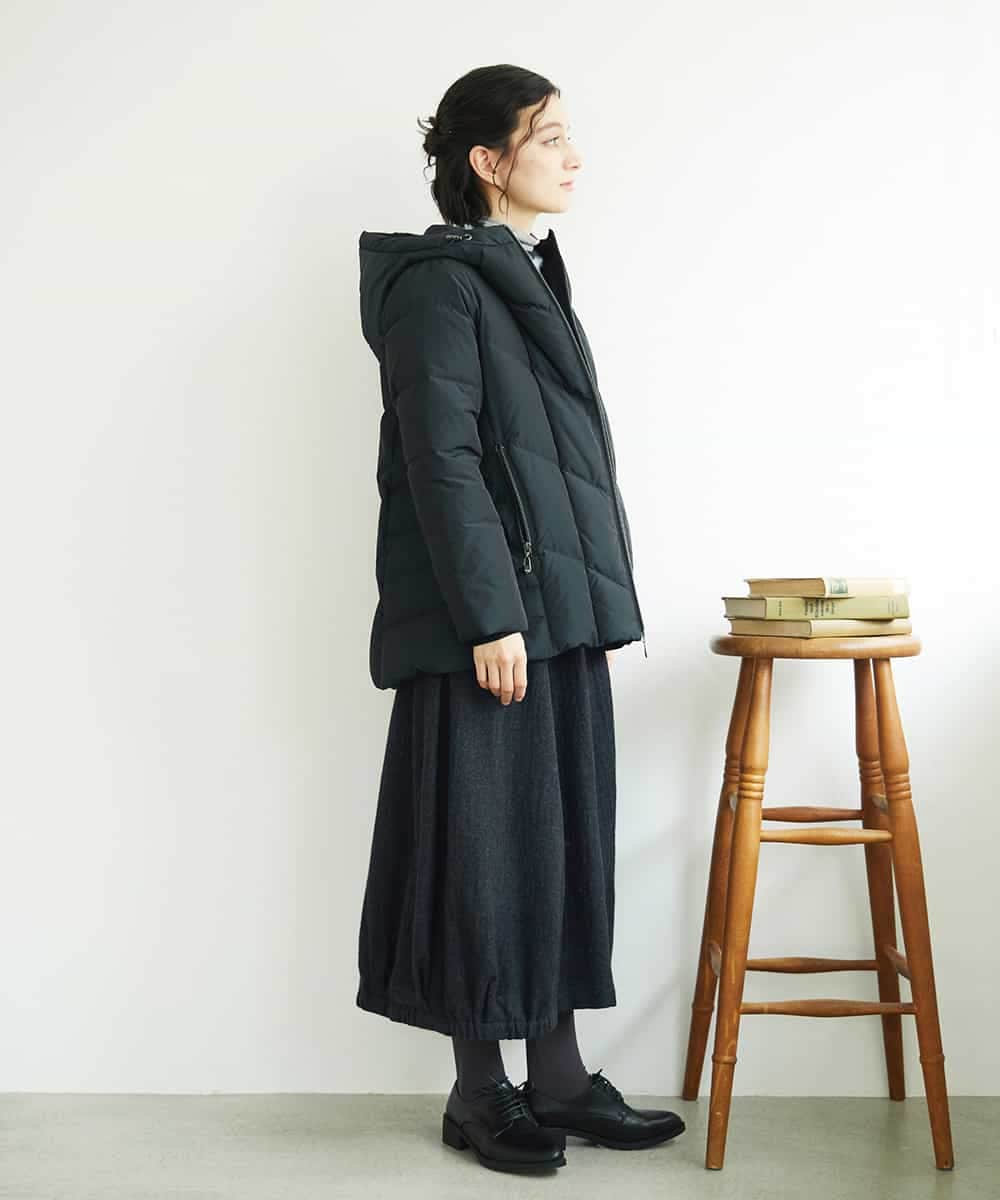 NHHAE36330 GIANNI LO GIUDICE(小さいサイズ)(メゾン ドゥ サンク) [セットアップ対応]リファインガーゼスカート ベージュ