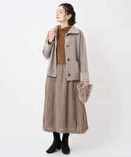 NHHAE36330 GIANNI LO GIUDICE(小さいサイズ)(メゾン ドゥ サンク) [セットアップ対応]リファインガーゼスカート ベージュ