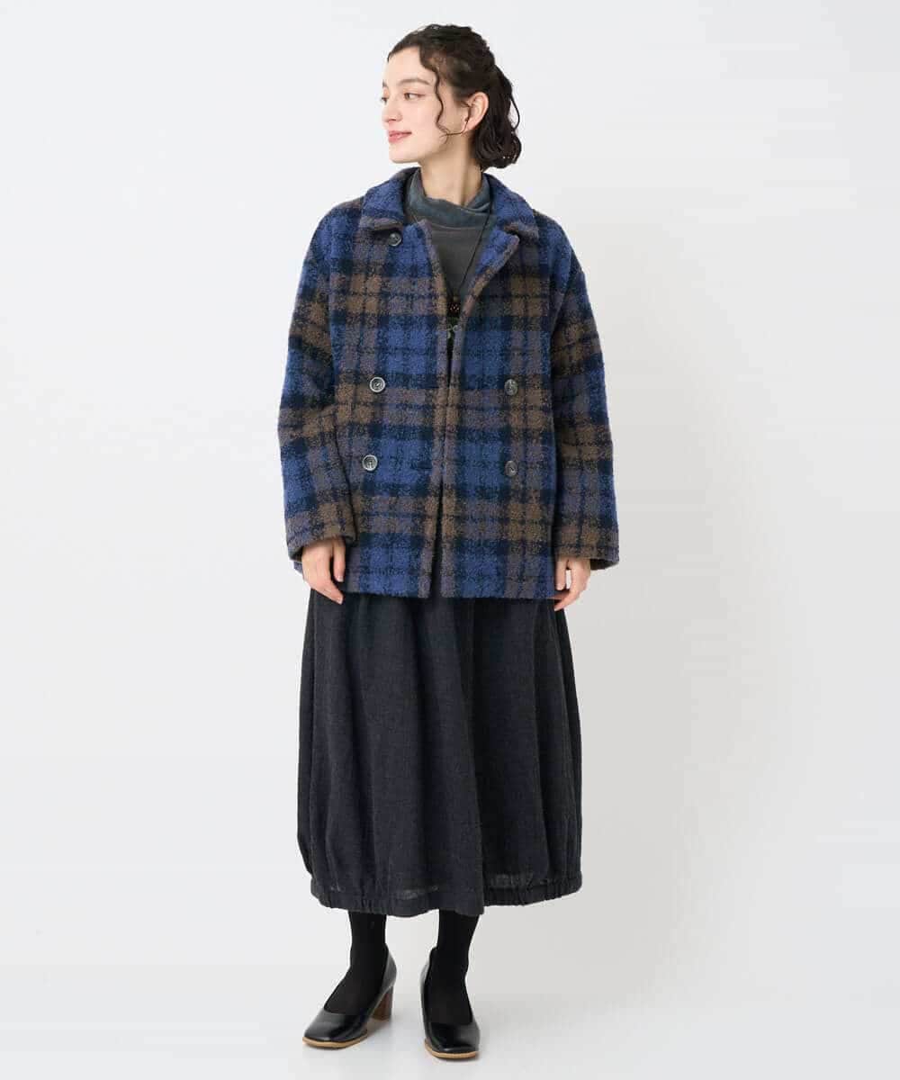 NHHAE36330 GIANNI LO GIUDICE(小さいサイズ)(メゾン ドゥ サンク) [セットアップ対応]リファインガーゼスカート ベージュ