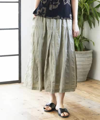 NHHGE53390 GIANNI LO GIUDICE(小さいサイズ) [セットアップ対応]シャドーチェックスカート