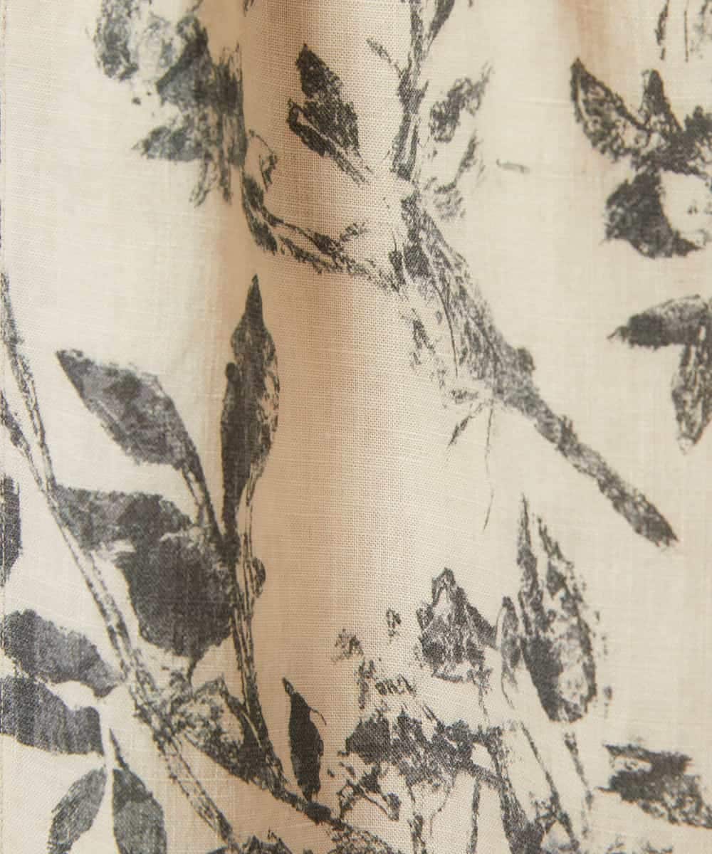 NHHHF91290 GIANNI LO GIUDICE(小さいサイズ)(メゾン ドゥ サンク) 淡彩フラワープリントスカート ベージュ