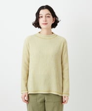 NHKGD30190 GIANNI LO GIUDICE(小さいサイズ)(メゾン ドゥ サンク) [日本製]カールマイヤーチェックカットソー ベージュ