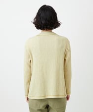 NHKGD30190 GIANNI LO GIUDICE(小さいサイズ)(メゾン ドゥ サンク) [日本製]カールマイヤーチェックカットソー ベージュ