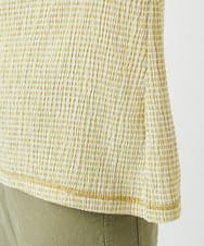 NHKGD30190 GIANNI LO GIUDICE(小さいサイズ)(メゾン ドゥ サンク) [日本製]カールマイヤーチェックカットソー ベージュ