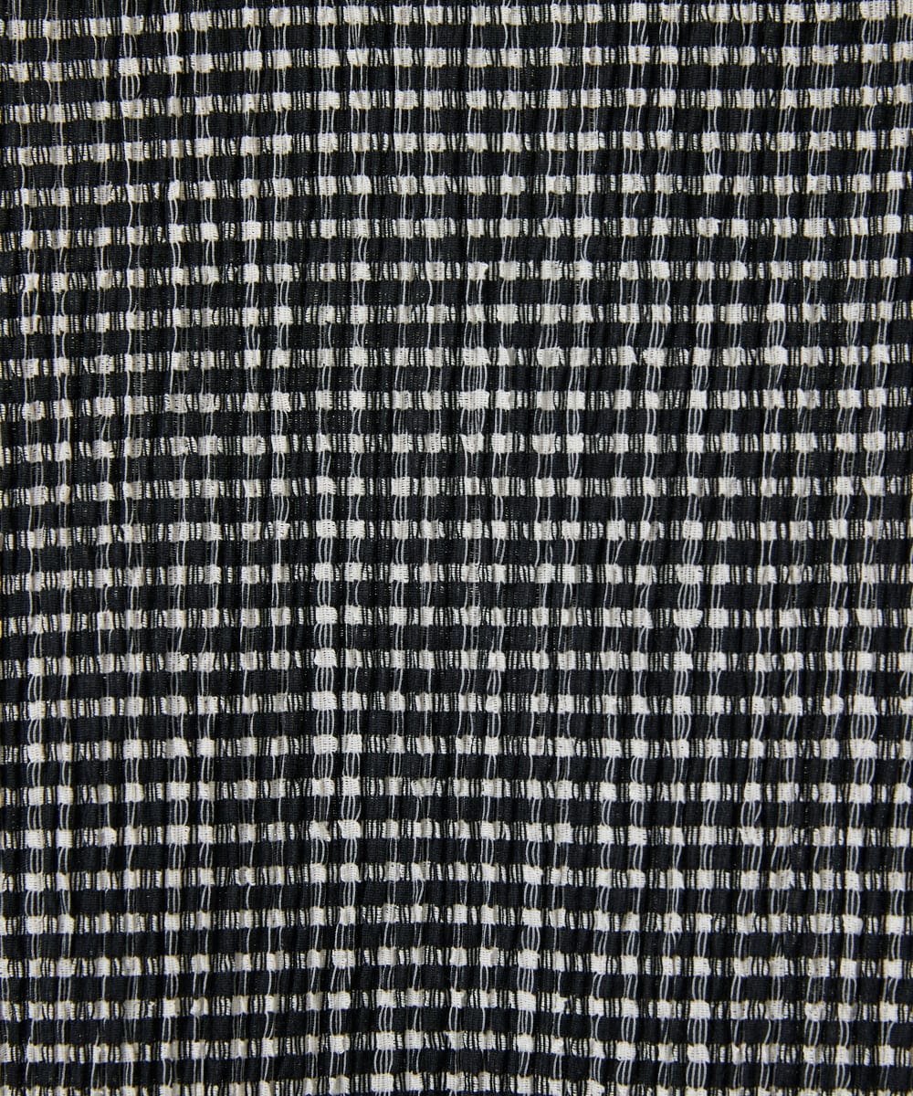 NHKGD30190 GIANNI LO GIUDICE(小さいサイズ)(メゾン ドゥ サンク) [日本製]カールマイヤーチェックカットソー ベージュ