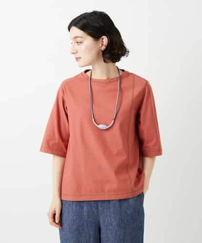 NHKGE40210 GIANNI LO GIUDICE(小さいサイズ) クールローレルスカイコットTシャツ